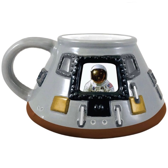 Smithsonian Apollo 11 Module Ceramic 20 oz Mug - Picture 2 of 9
